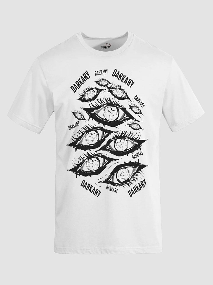 DARKARY Eyes White T-shirt product image (2)