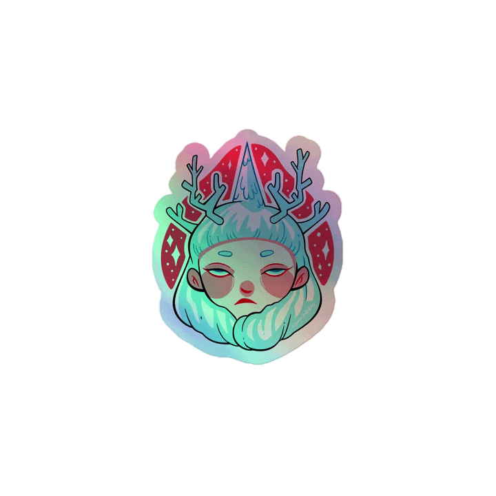 Icicle | 3D Holographic Kiss-Cut Sticker product image (2)