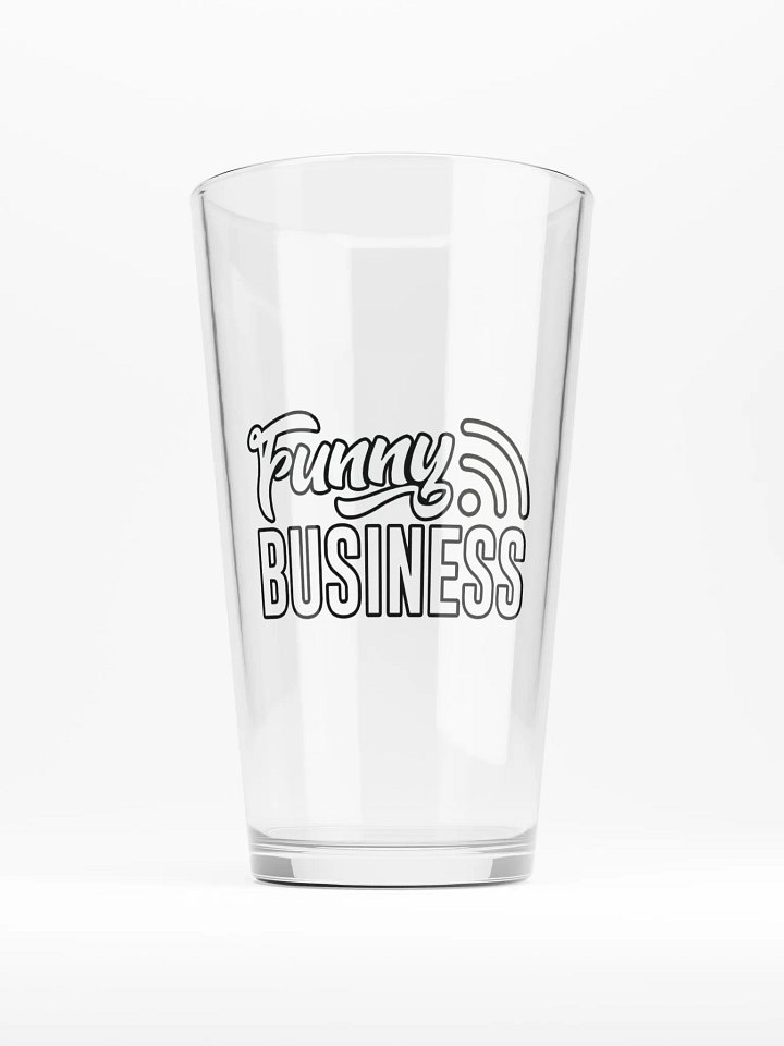 Funny Business Shaker Pint Glass product image (1)