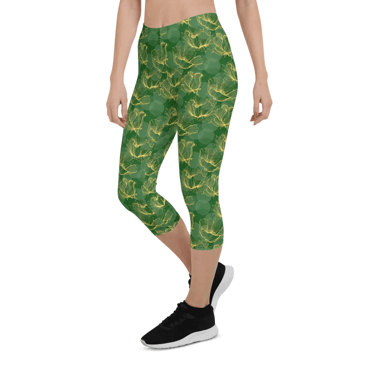 Golden Grove | Capri Leggings product image (2)