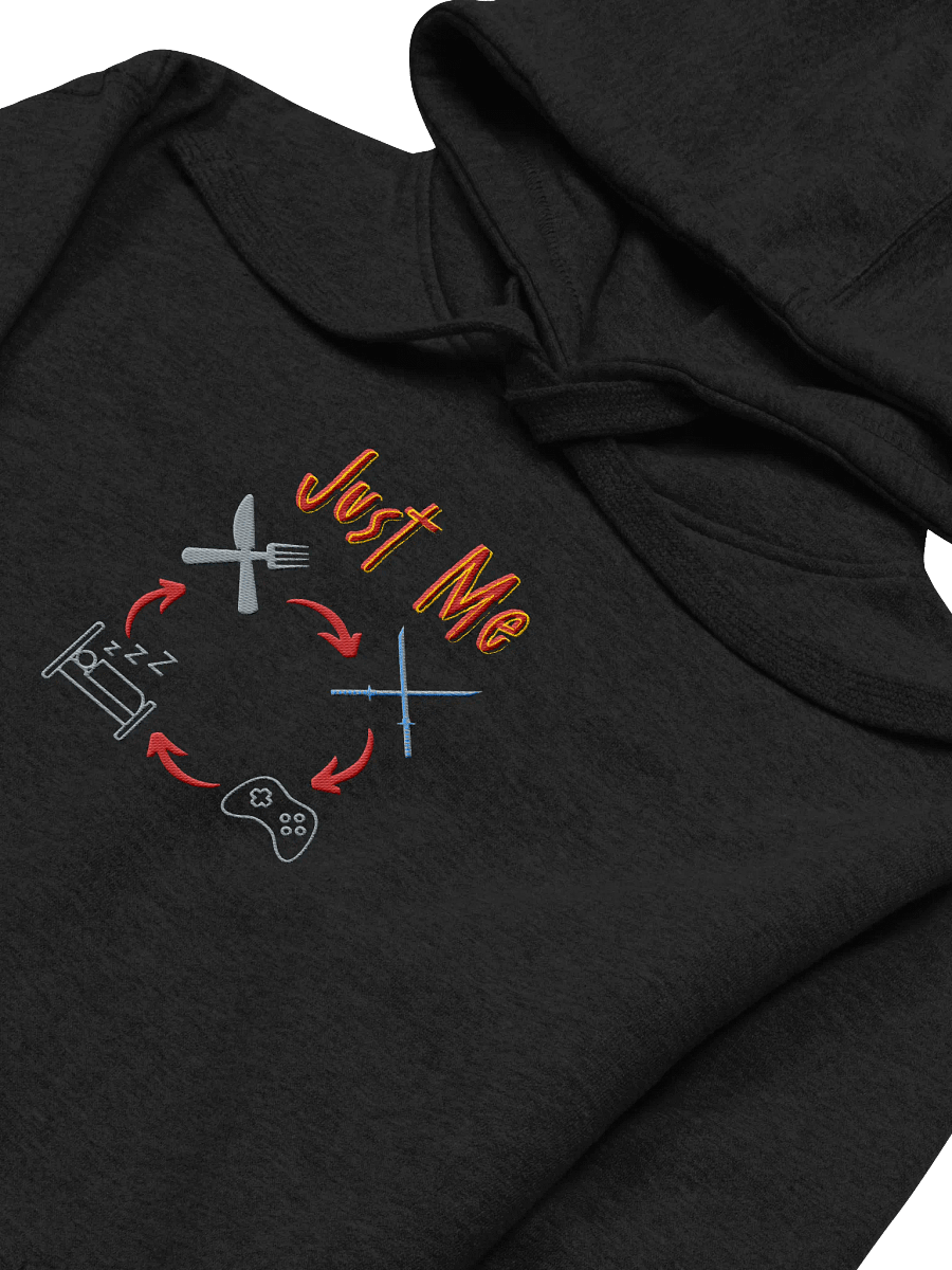 Me Time Loop Embroidered Unisex Premium Hoodie product image (3)