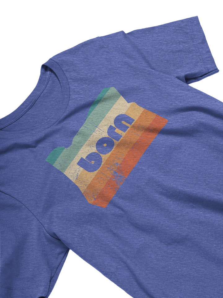 Vintage Colors Oregon Born T-Shirt product image (2)