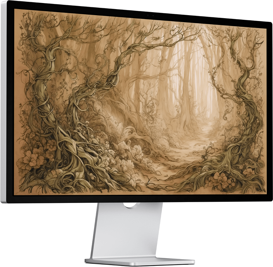 Enchanted Grove Desktop Wallpaper product image (2)