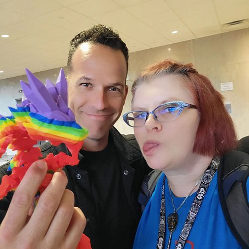 @chrisfbartlett was such a sweetheart. Gaybe thought he was the coolest.