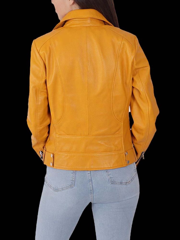 Ladies Yellowjacket Leather Racer product image (3)