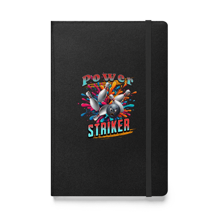 Power Striker Bowling Hardcover Notebook product image (1)