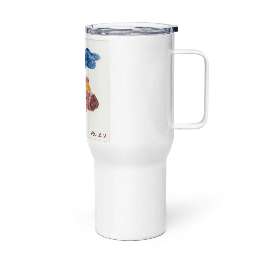 Kid Airplane (Travel Mug with a Handle) product image (3)