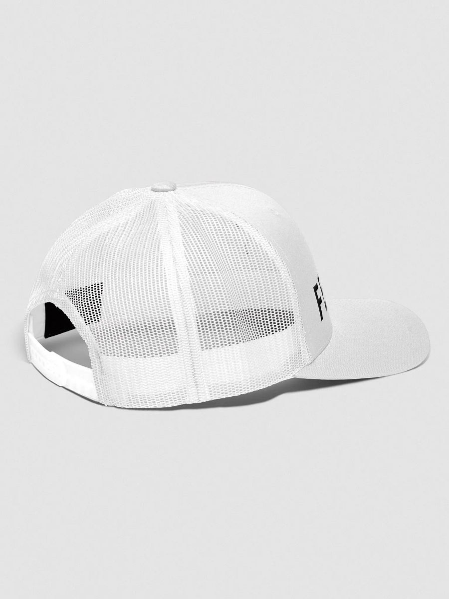 Wild Feminist White Trucker Hat. product image (3)