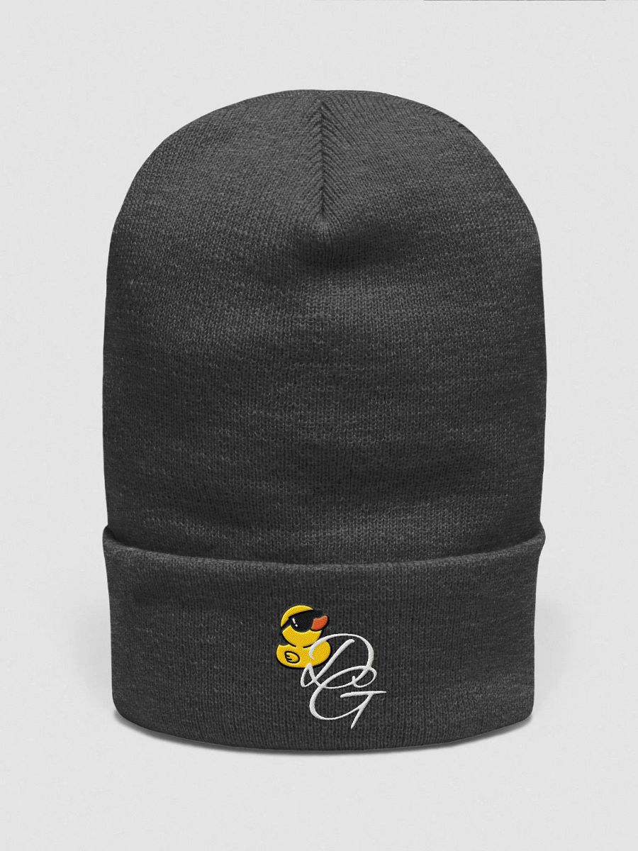 DG Plane Beanie White Lettering product image (1)