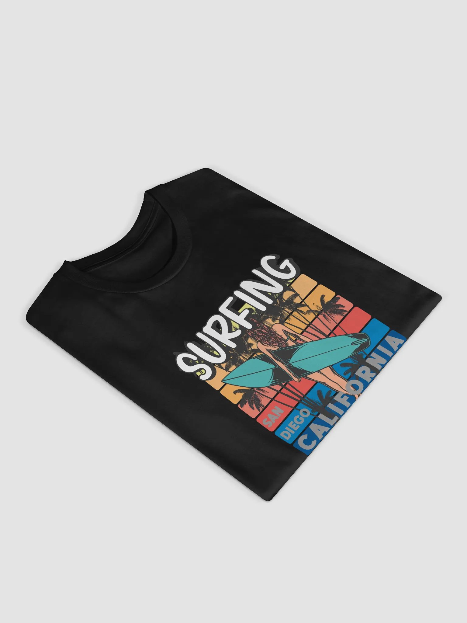 Sunset Surfer Unisex Tee product image (4)