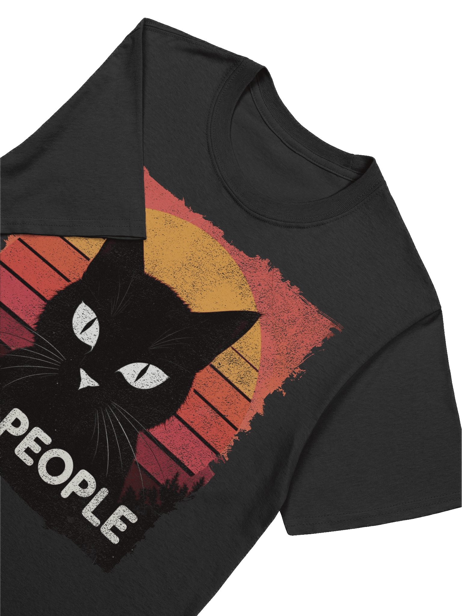Ew. People Retro Cat T-Shirt product image (41)