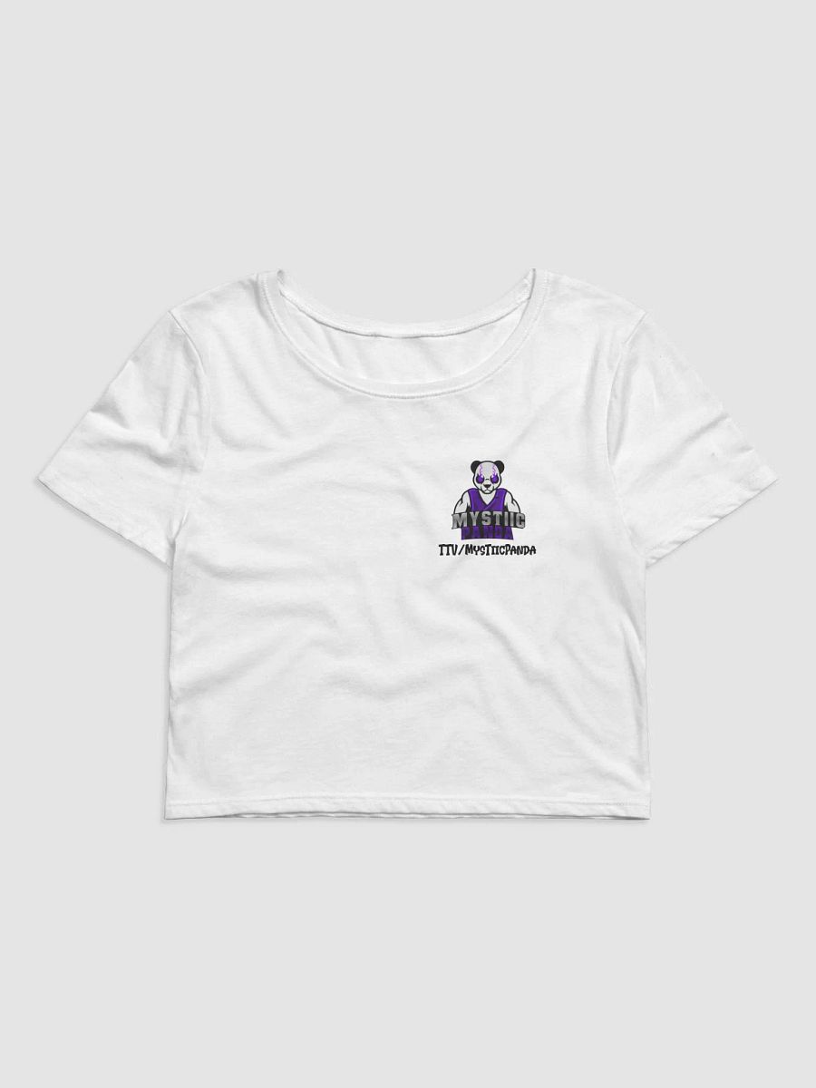 Panda Palace White CropTop product image (2)