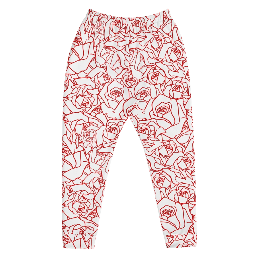 Loads of Roses · white-red joggers product image (9)