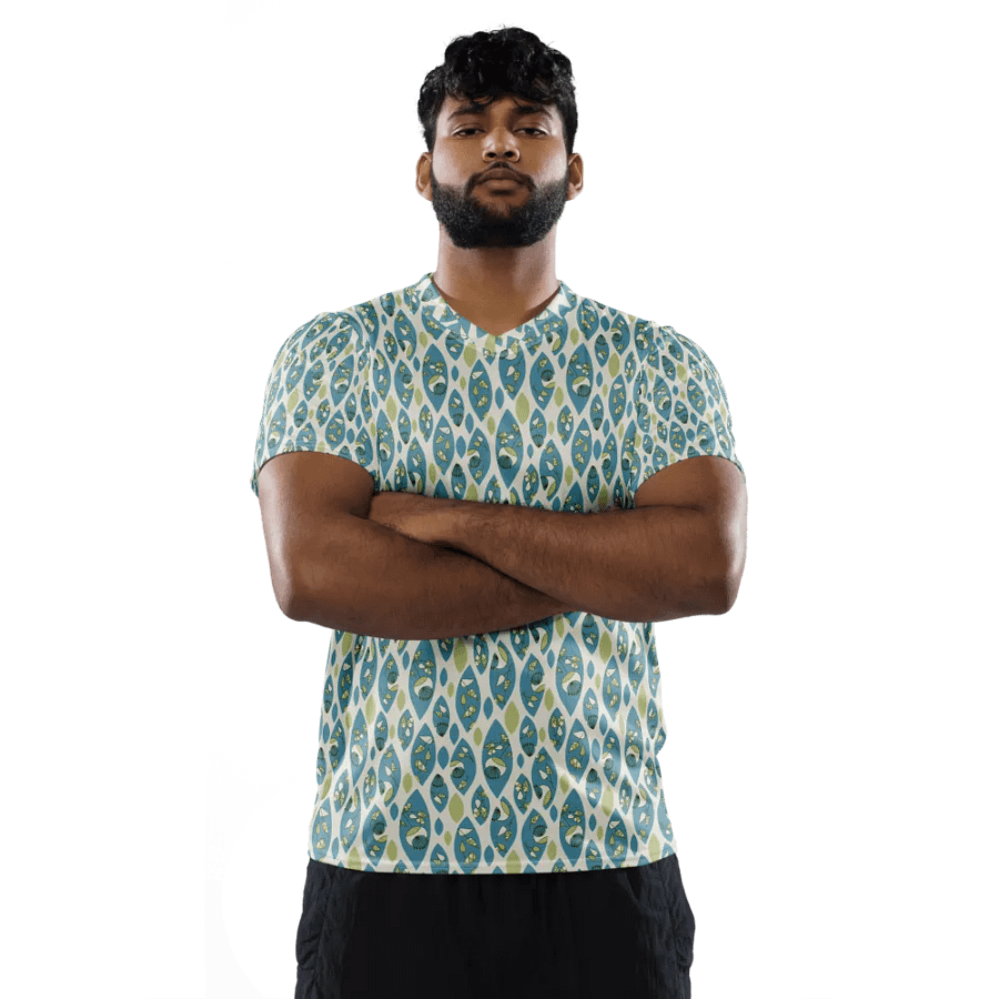 Chilly Summer | Recycled Unisex Sports Jersey product image (3)