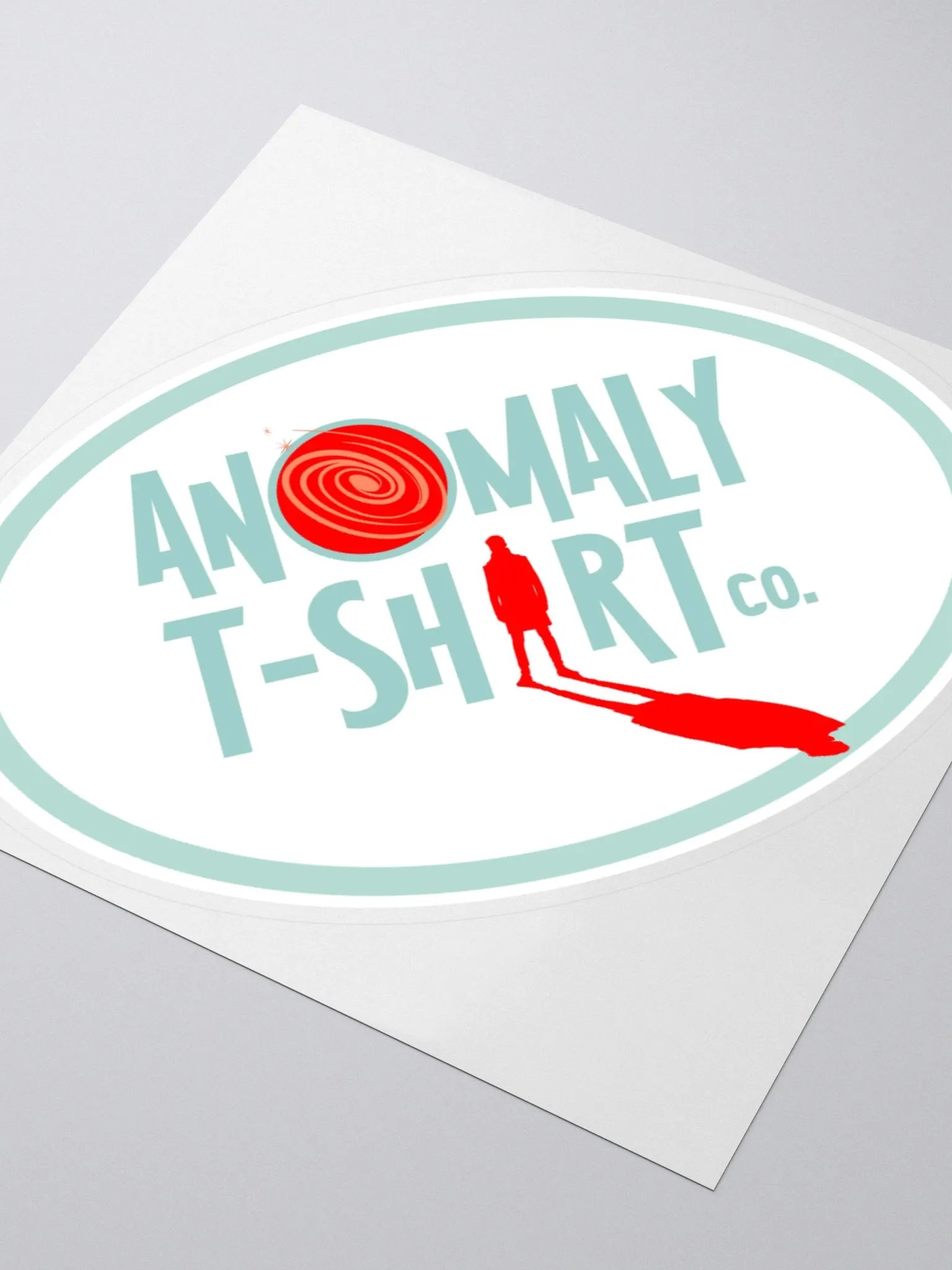 Oval Anomaly Stranger Logo Kiss Cut Stickers product image (1)