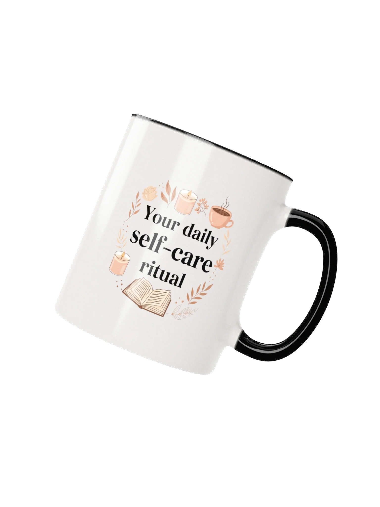 Your Daily Self-Care Ritual Mug – The Perfect Inspirational Coffee Cup for Mindfulness & Wellness product image (2)