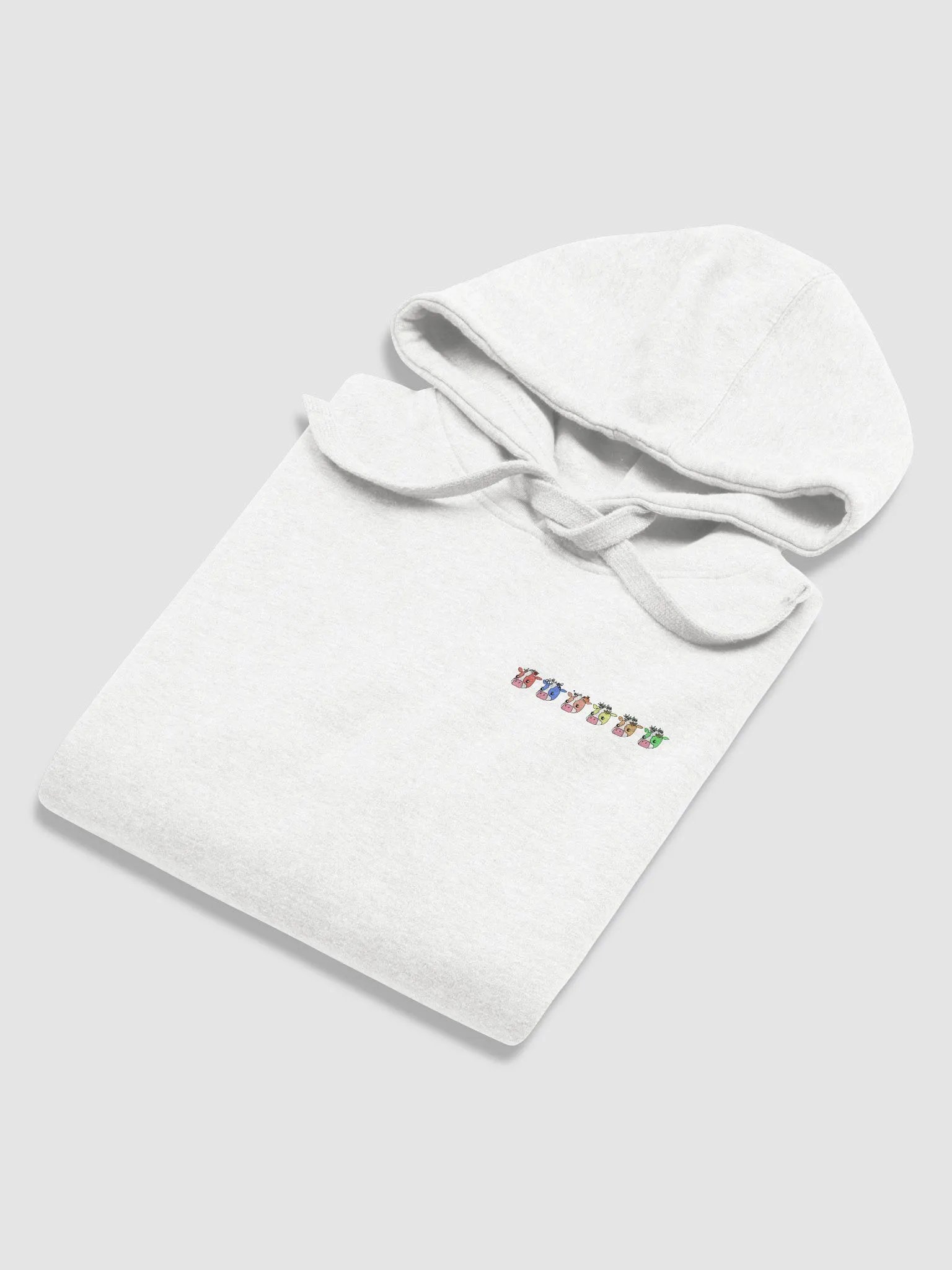 Fruit Cow Truther Hoodie (White) product image (6)