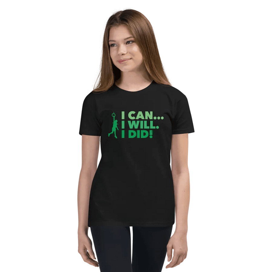 I Can... I Will. I Did! Green Kids Tee product image (3)