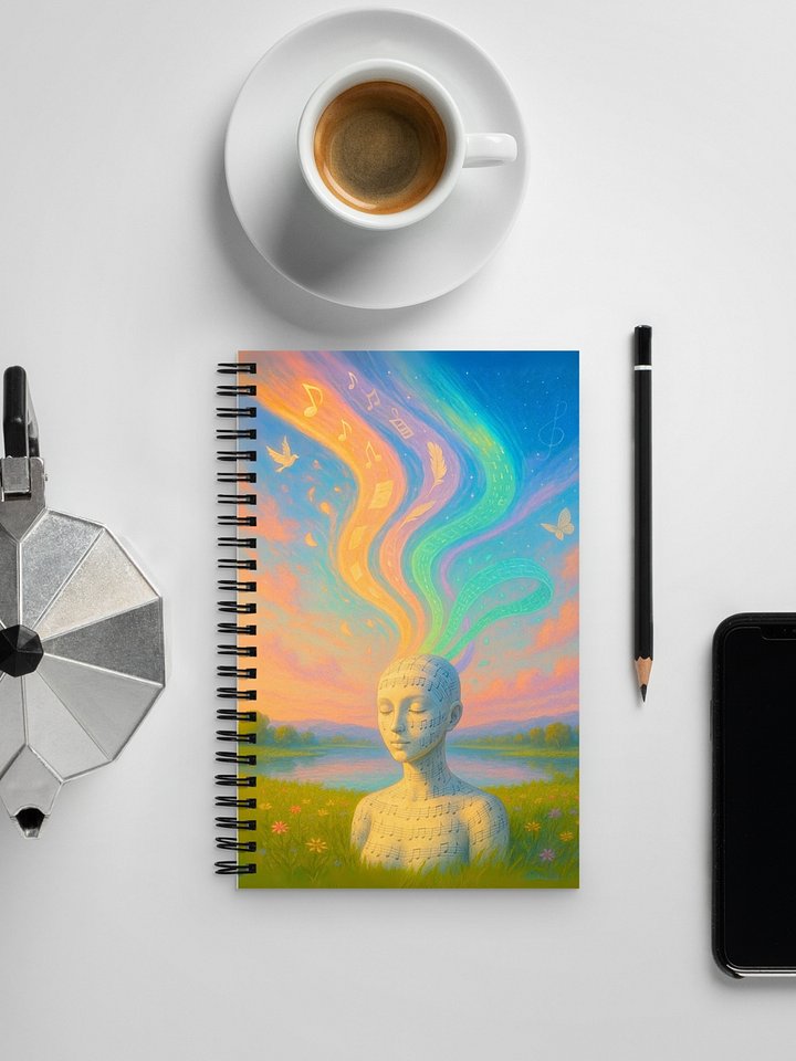 Radiant Reverie - Spiral Journal Notebook product image (2)