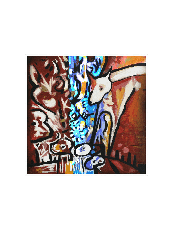 Night Fox Allcolor Enhanced Matte Paper Poster product image (1)