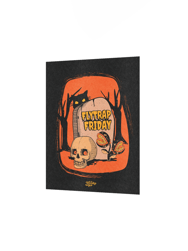 Flytrap Friday Gravestone 8x10 Poster product image (2)