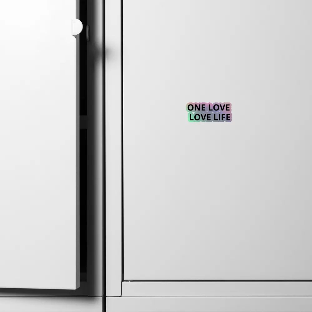 ONE LOVE LOVE LIFE stickers product image (6)