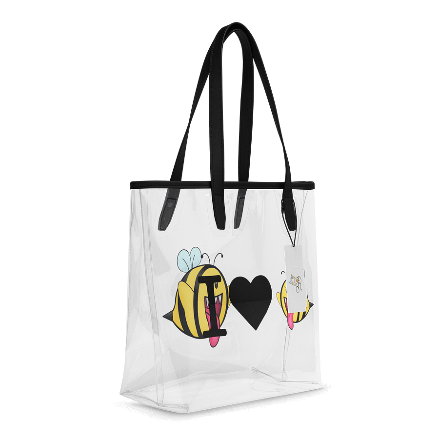 I Love Boo-Bees Clear Tote Bag product image (6)