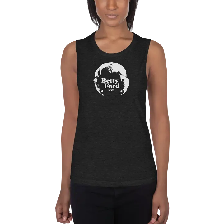 Betty Ford NYC logo Women's Flowy Muscle Tank product image (2)
