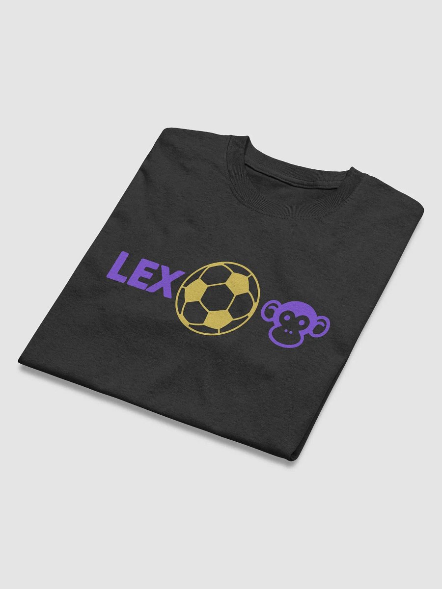 Purple Monkey Minimalist Gold Logo Cotton Tee product image (4)