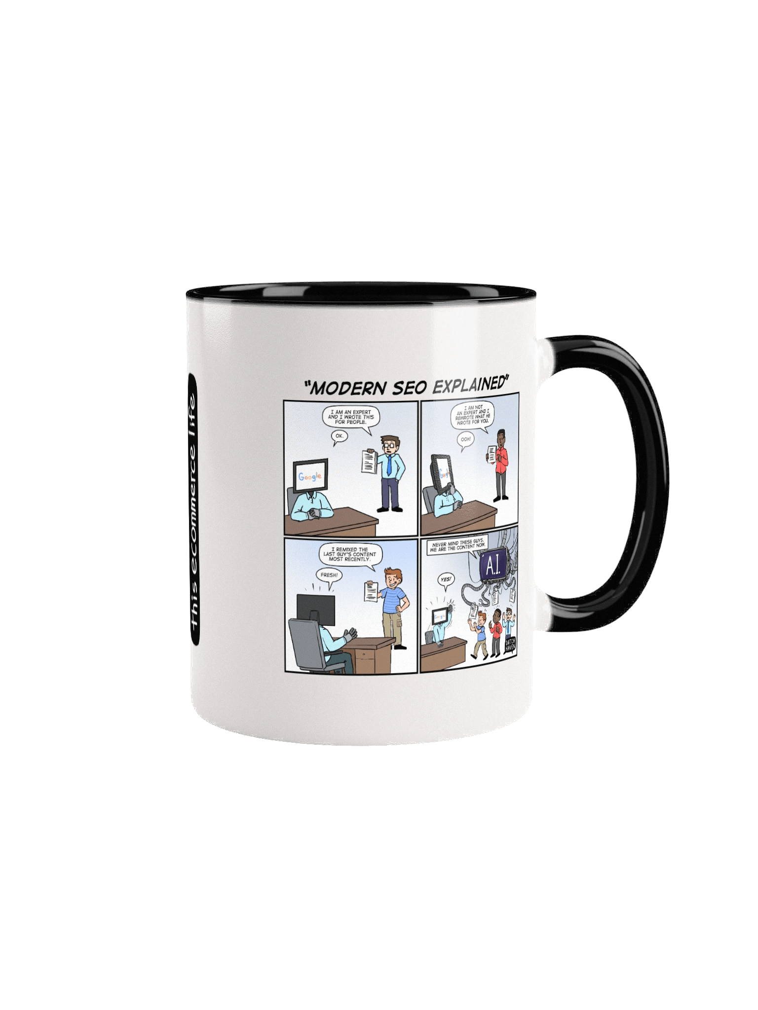 "Modern SEO explained" mug product image (1)