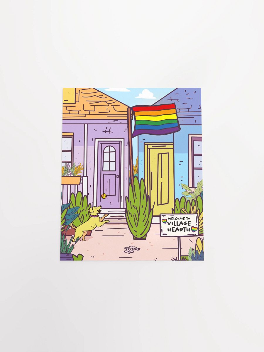 Village Hearth 8x10 poster product image (4)