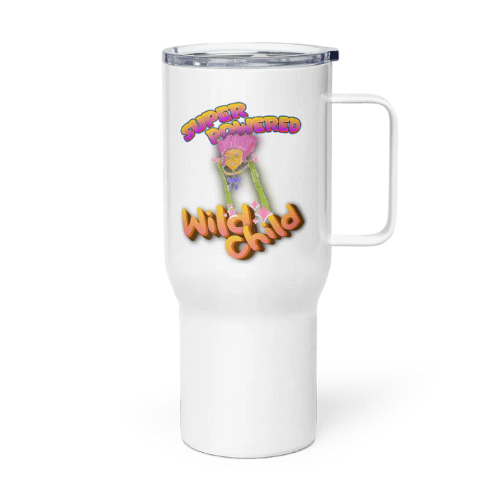 Super Powered Wild Child Stainless Steel Travel Mug product image (2)