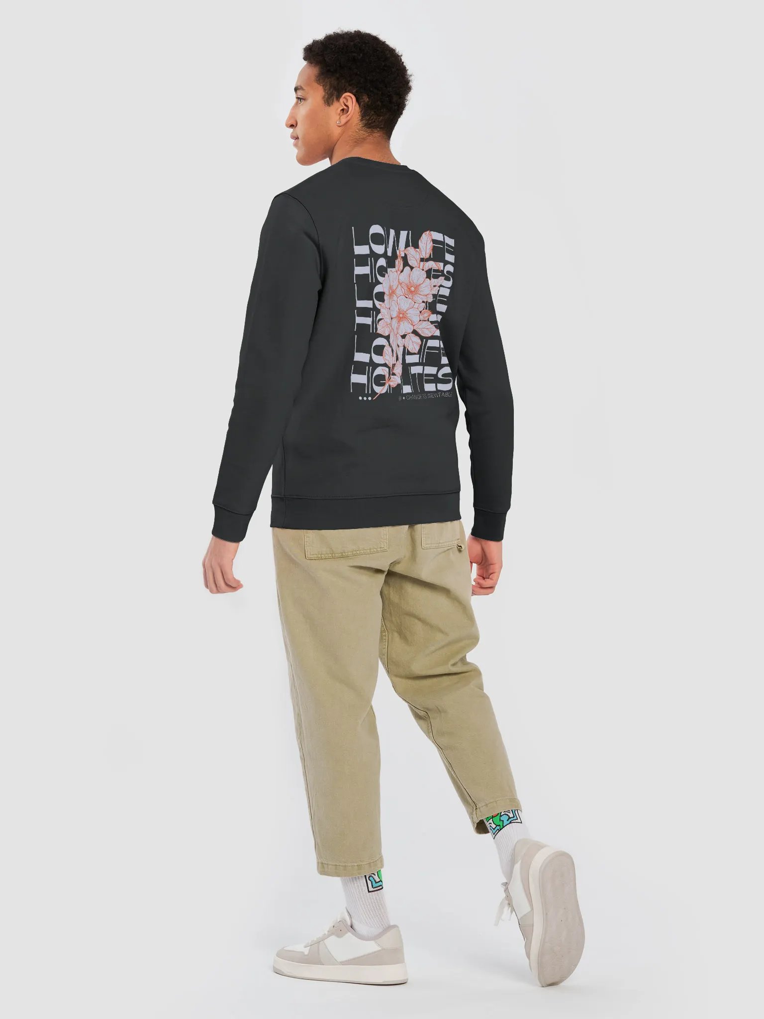 LowLifeHighLites Eco Fabric Crewneck product image (10)