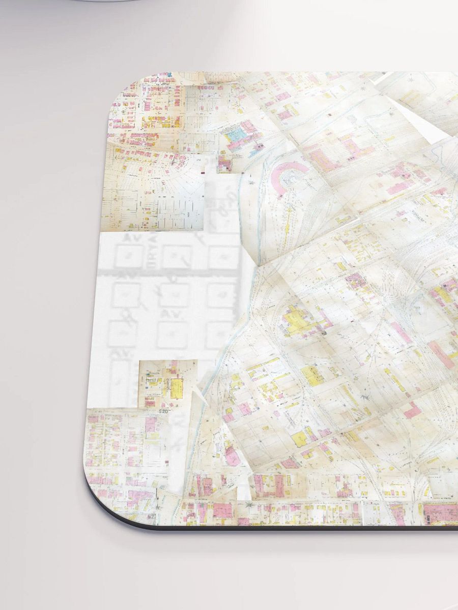 Auraria 1928 Map Mosaic Mouse Pad product image (6)