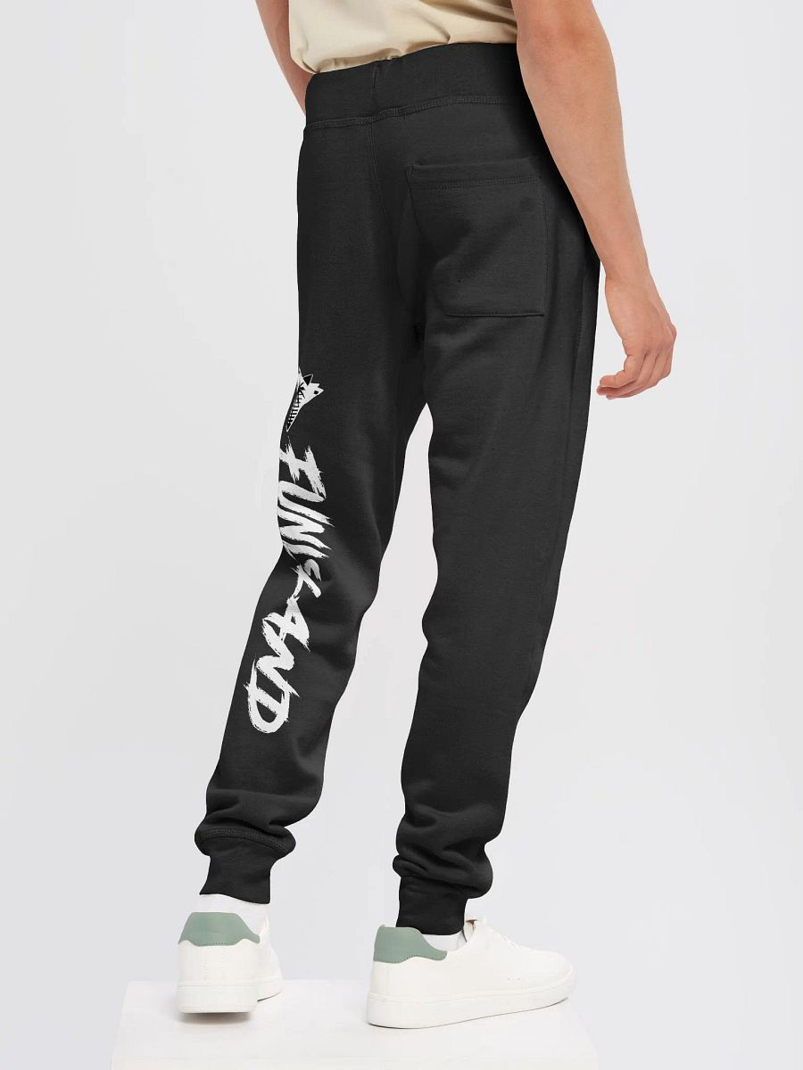 Joggers Black White product image (17)