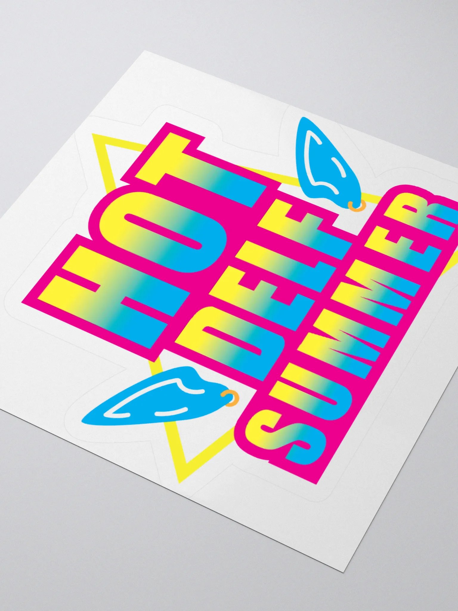 Hot DELF Summer Sticker product image (3)