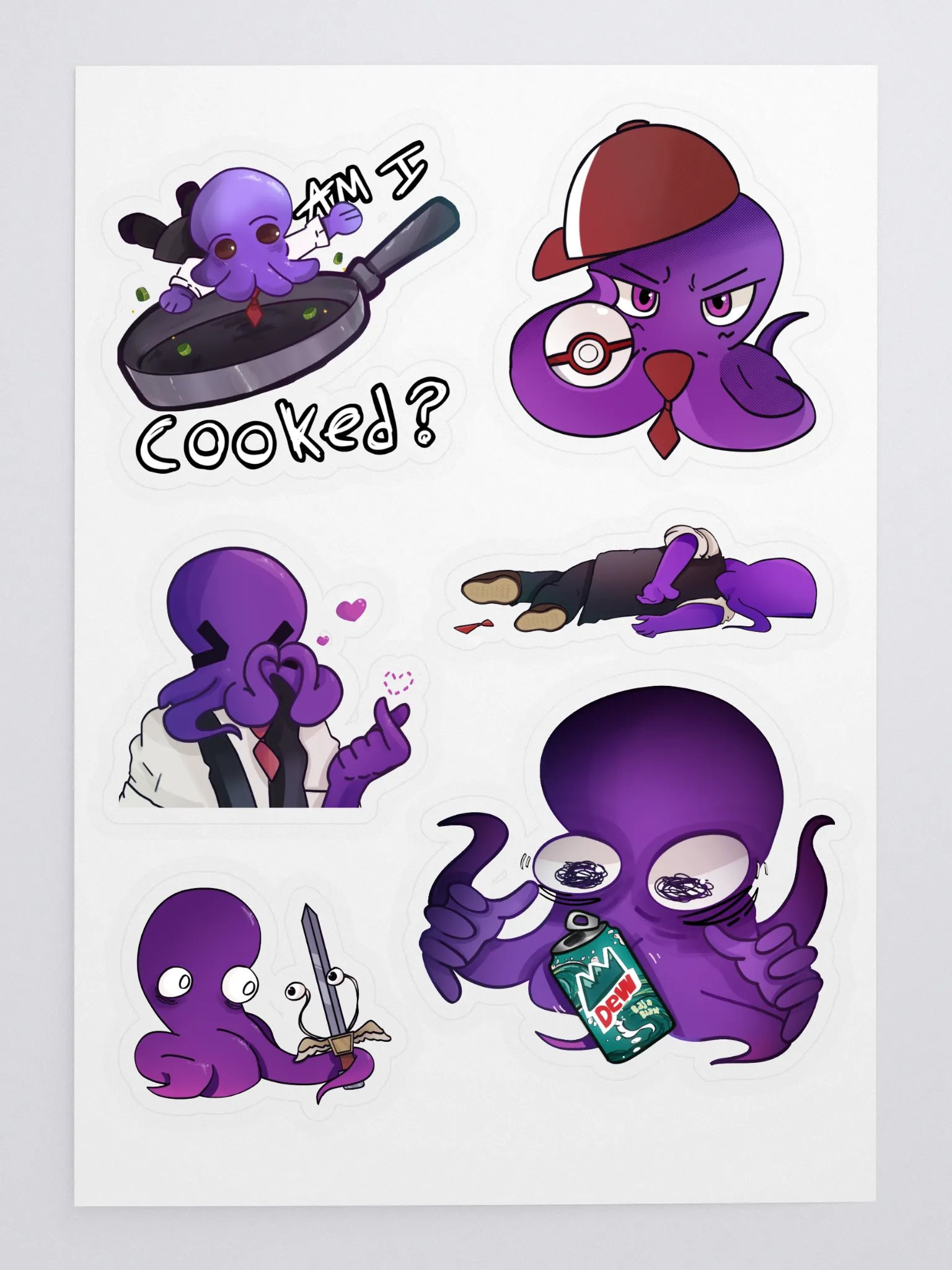 Sticker 6 Pack product image (3)