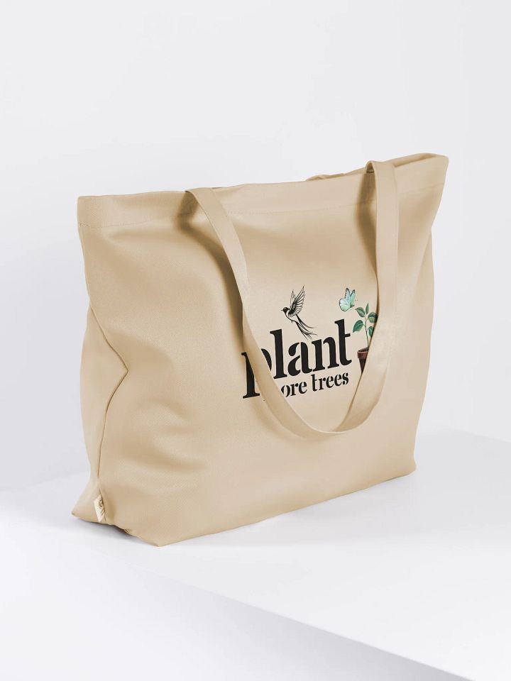 Plant More Trees, Earth Day Eco Tote Bag product image (2)