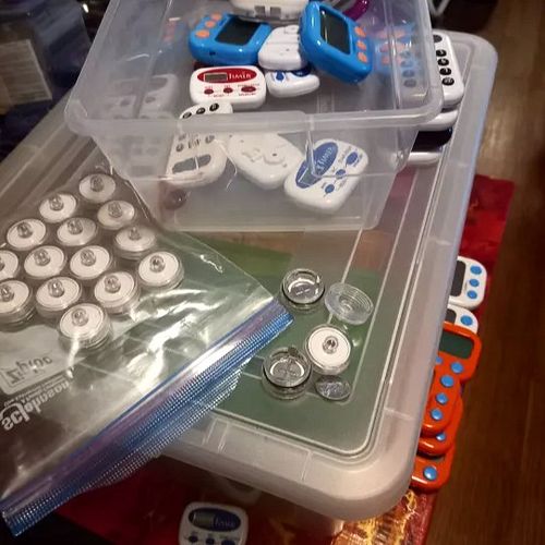 The work of prepping, maintaining, and repairing Valkyrie--lots of random office products, sticking magnets to the bottoms of...