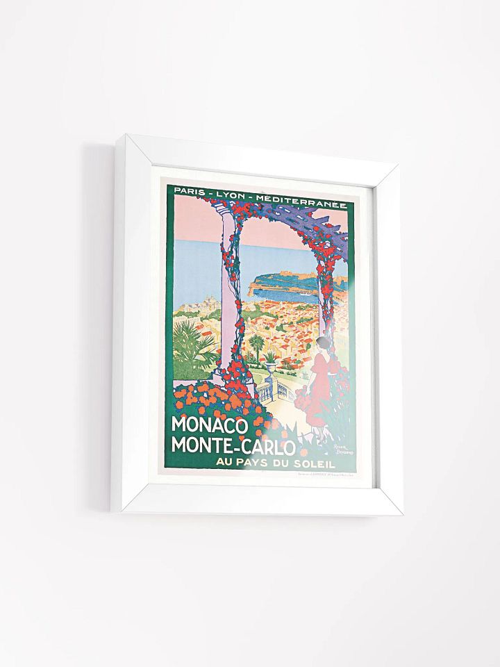 1922 Monaco Monte-Carlo Travel Poster by Roger Broders product image (50)