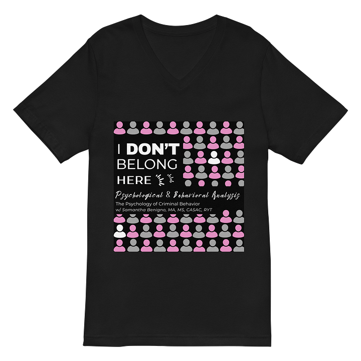 IDBH Standard Logo V-Neck T- Shirt product image (2)