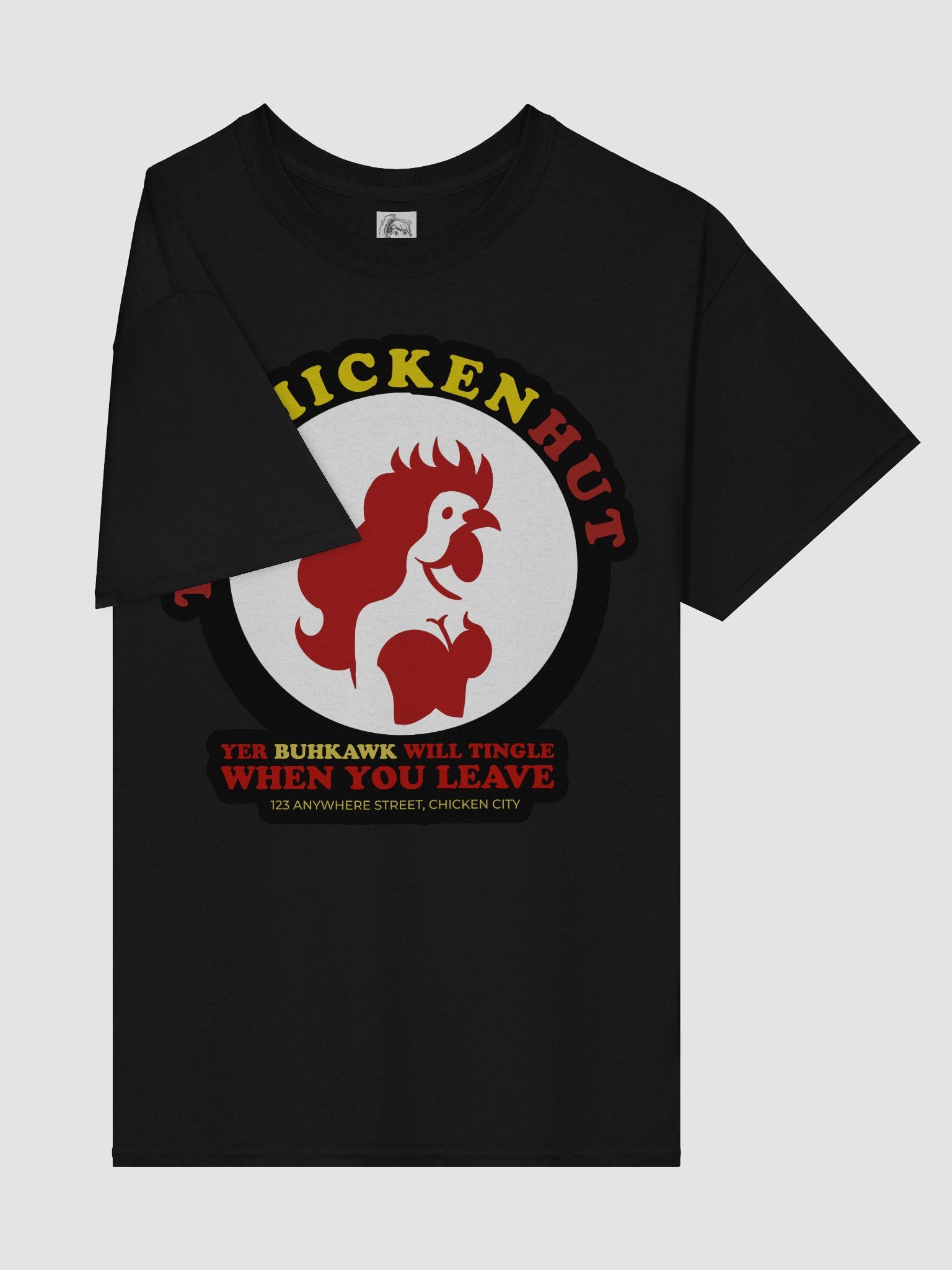 'Yer Buhkawk Tingle' Chicken Hut Tee product image (4)