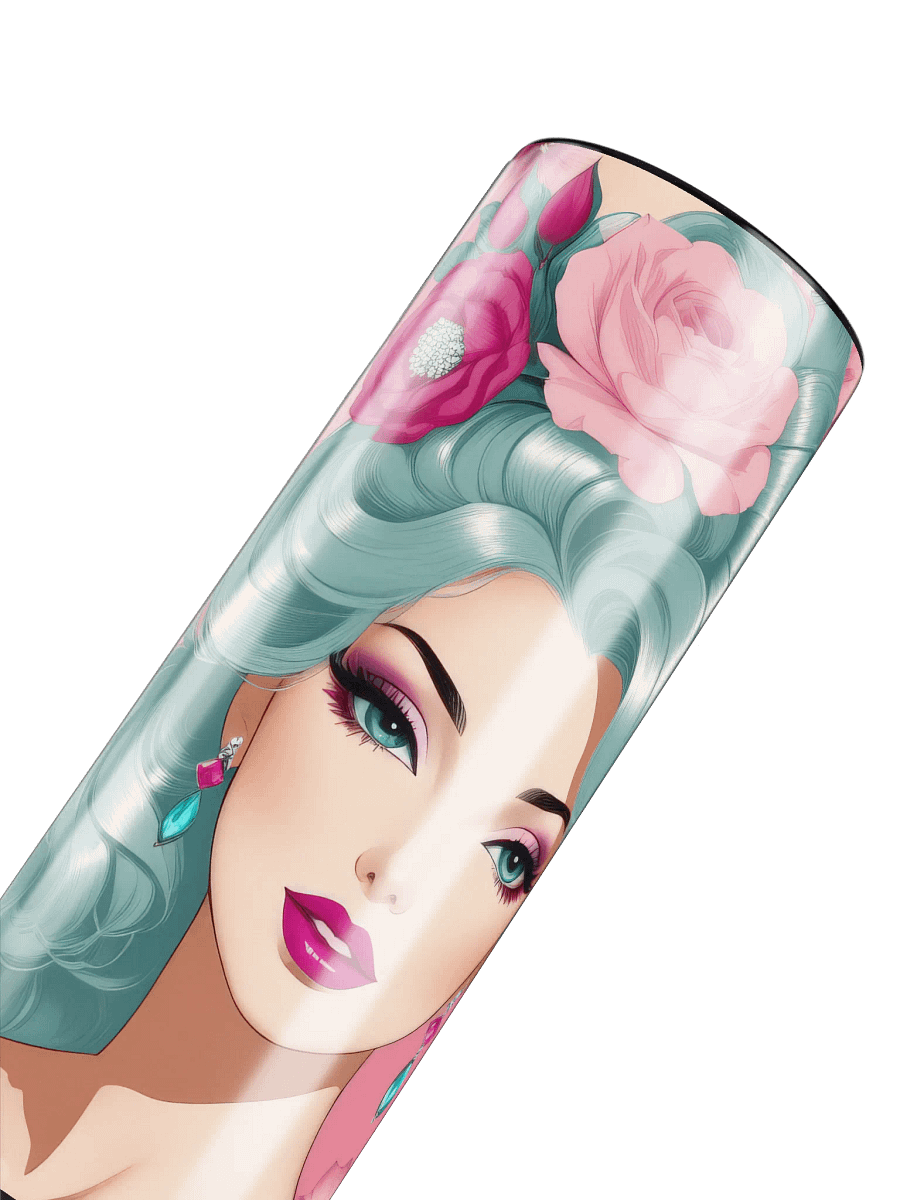 Retro 60's Glamour Girl 20 oz Skinny Stainless Steel Tumbler product image (6)