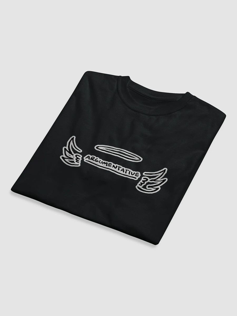 ANGELIC *not* mentally linear (bubble design) unisex eco tee product image (8)