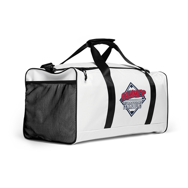 White Duffle Bag product image (2)