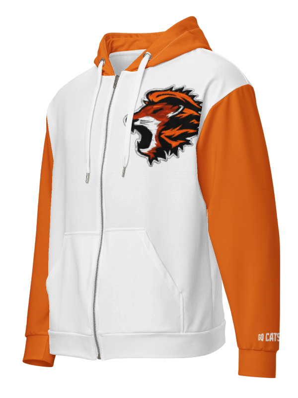 Orange Cats Hoodie (White) product image (2)