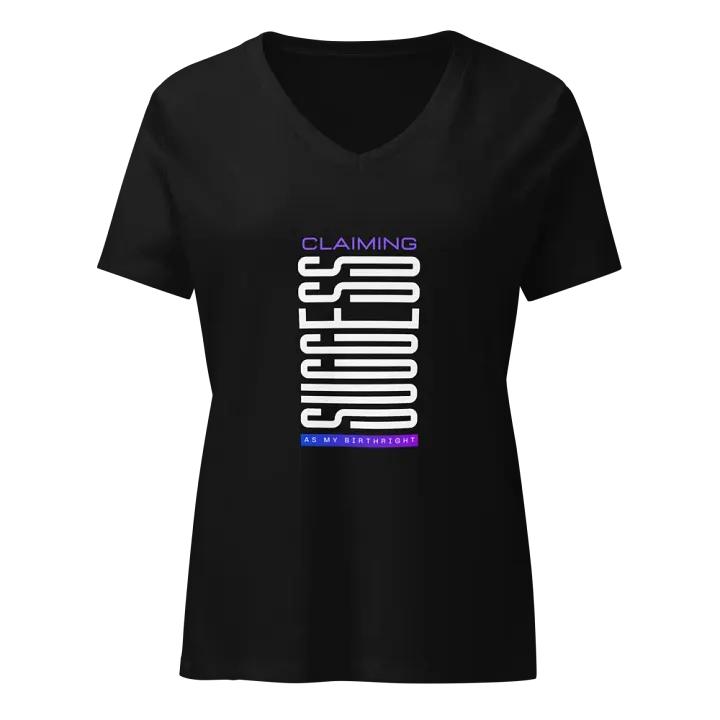 Claiming Success V-Neck Tee product image (1)