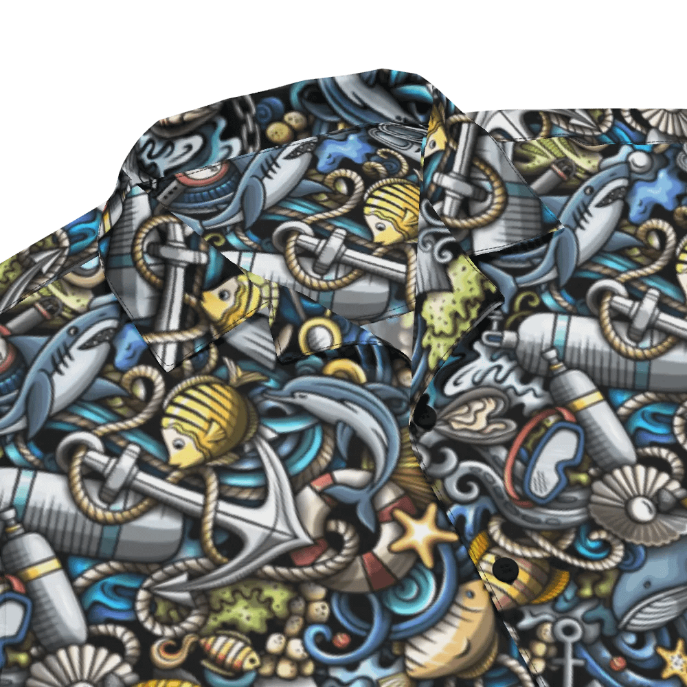 Deep Sea Explorer Hawaiian Shirt product image (2)