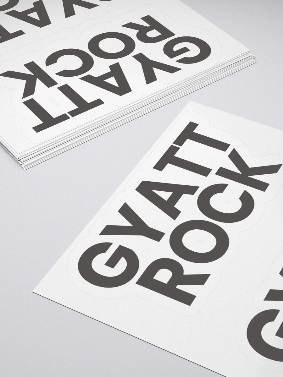 Gyatt Rock stickers product image (4)