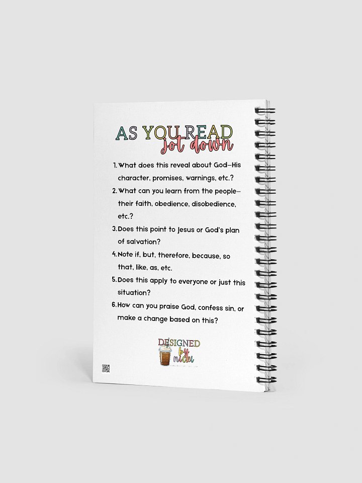 Unfolding Truth Spiral Dot Grid Notebook product image (2)